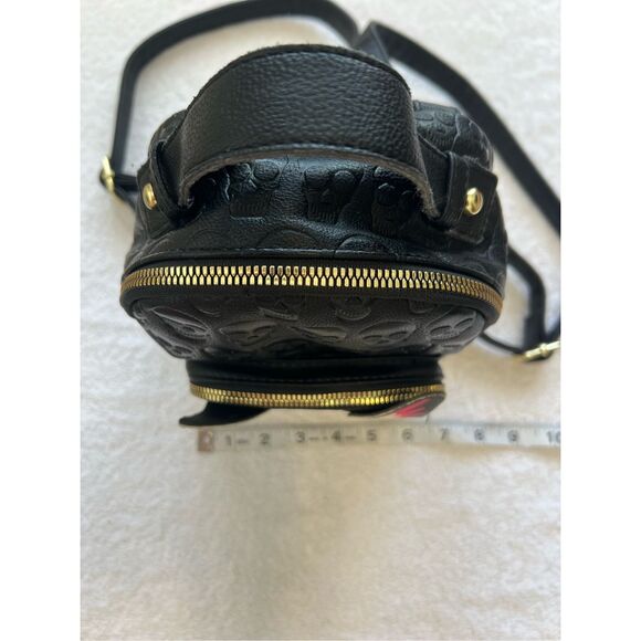 Betsey Johnson Kitsch Sugar Skull Day of The Dead Dia De Los Muertos Frenchie Mi - Picture 5 of 10